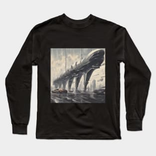 Futuristic Long Sleeve T-Shirt